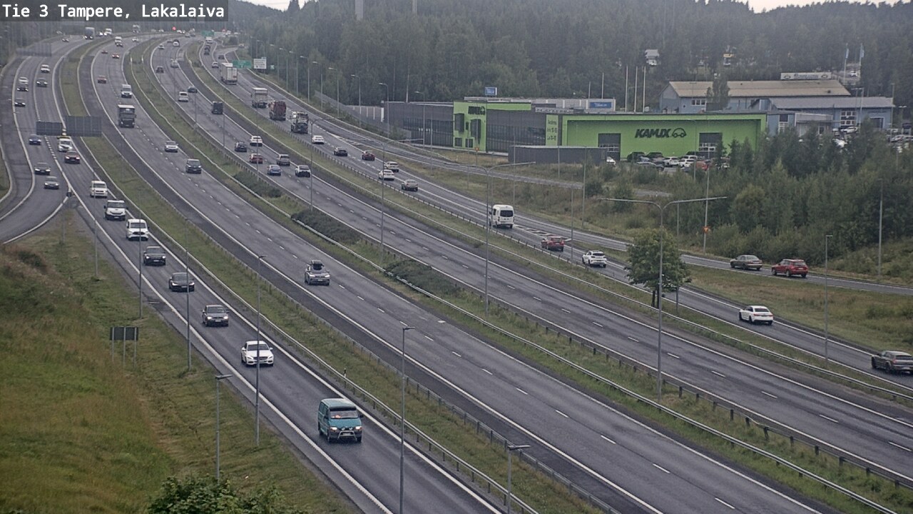 Weather Camera Image Road 3 Tampere, Lakalaiva, Tampere, Pirkanmaa