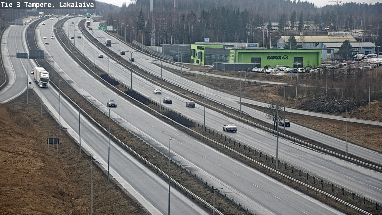 Kelikamerat Kuva Tie 3 Tampere, Lakalaiva, Tampere, Pirkanmaa