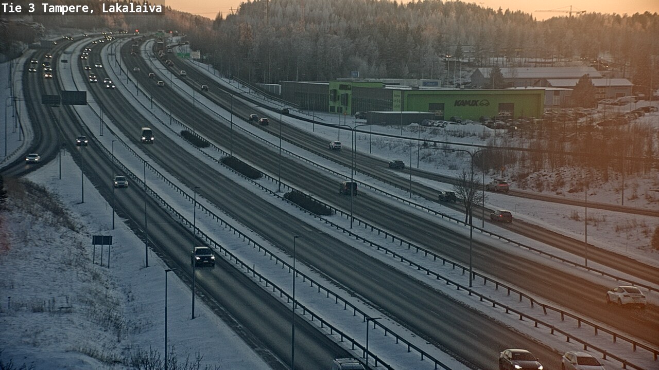 Weather Camera Image Road 3 Tampere, Lakalaiva, Tampere, Pirkanmaa