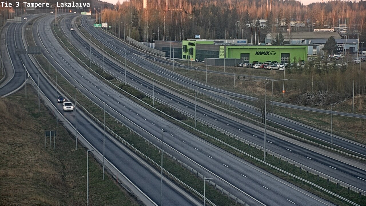 Kelikamerat Kuva Tie 3 Tampere, Lakalaiva, Tampere, Pirkanmaa
