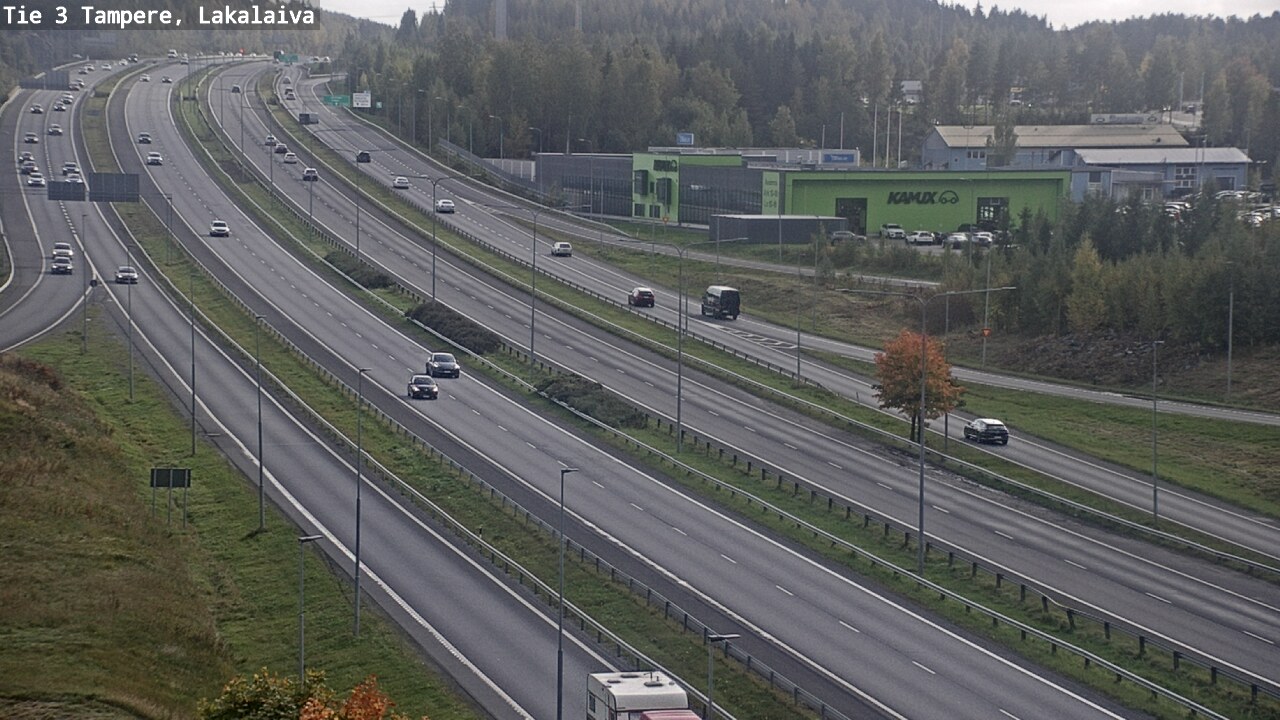 Weather Camera Image Road 3 Tampere, Lakalaiva, Tampere, Pirkanmaa