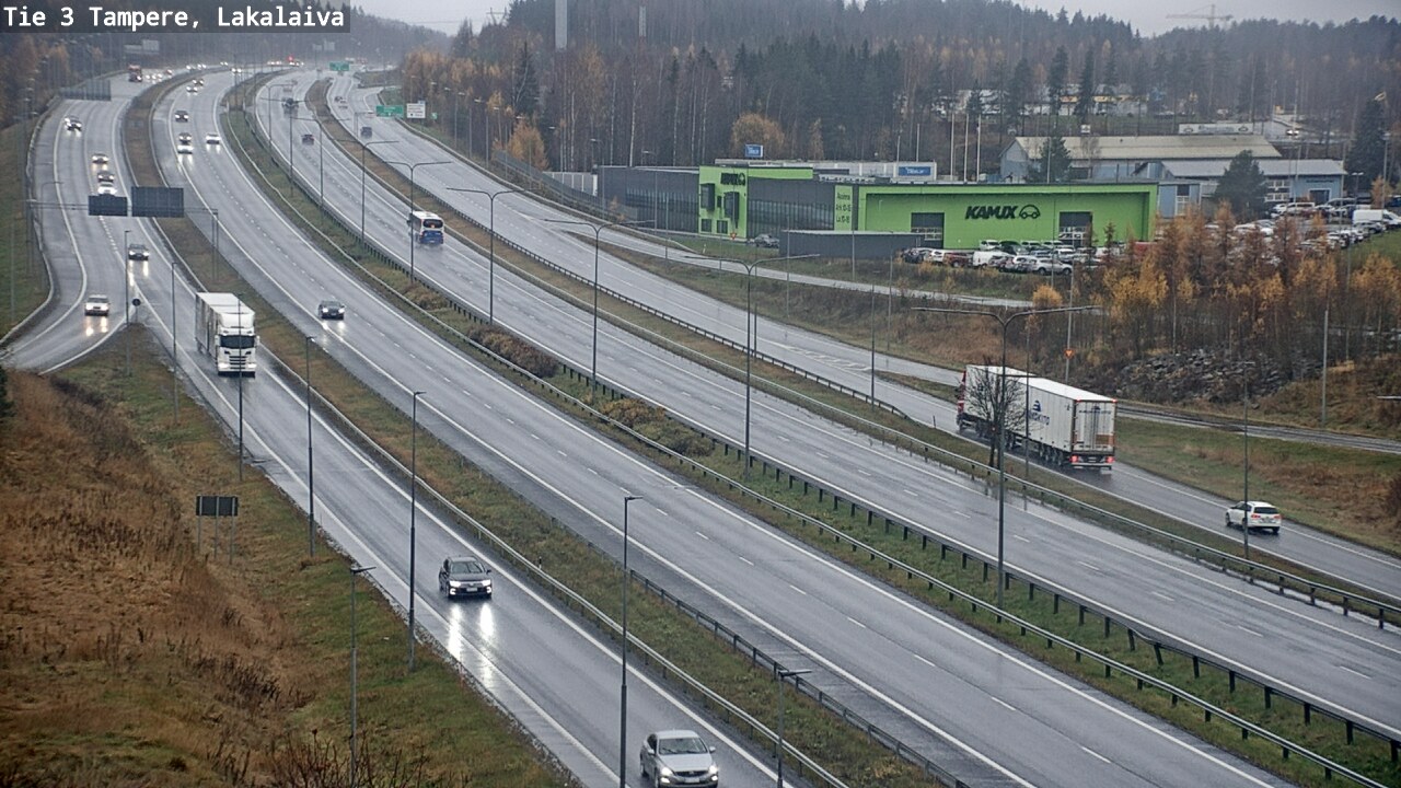 Kelikamerat Kuva Tie 3 Tampere, Lakalaiva, Tampere, Pirkanmaa