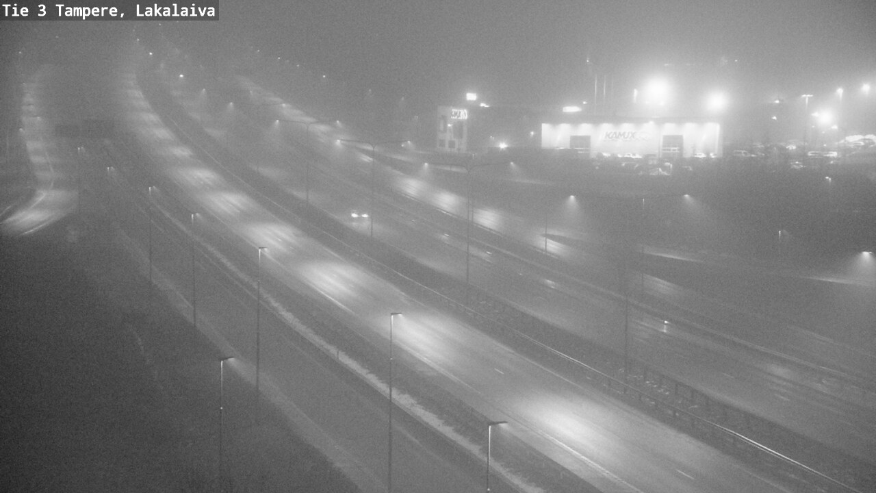 Weather Camera Image Väg 3 Tammerfors, Lakalaiva, Tampere, Pirkanmaa