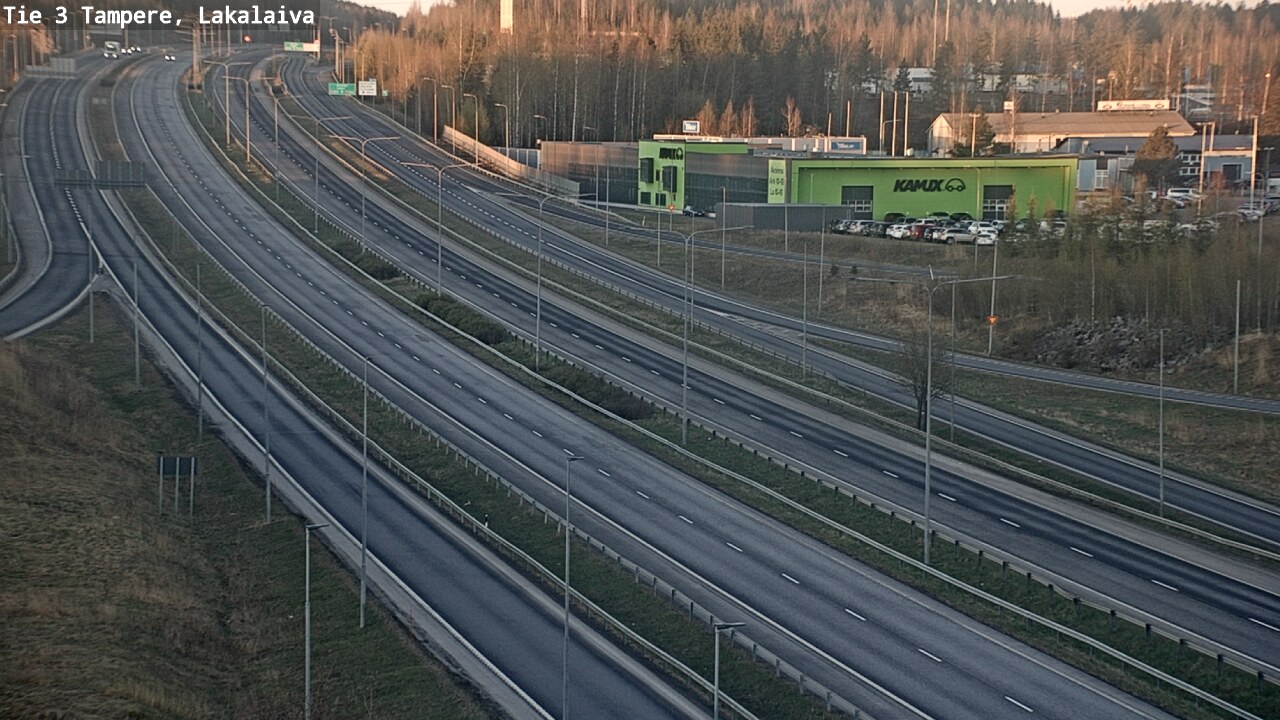 Kelikamerat Kuva Tie 3 Tampere, Lakalaiva, Tampere, Pirkanmaa