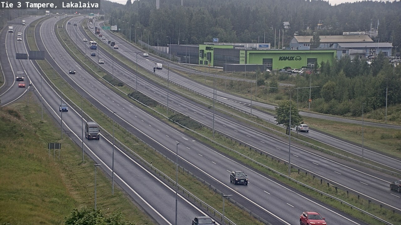 Weather Camera Image Road 3 Tampere, Lakalaiva, Tampere, Pirkanmaa