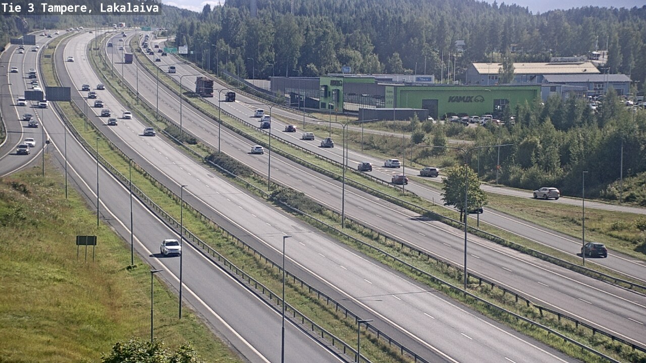 Kelikamerat Kuva Tie 3 Tampere, Lakalaiva, Tampere, Pirkanmaa