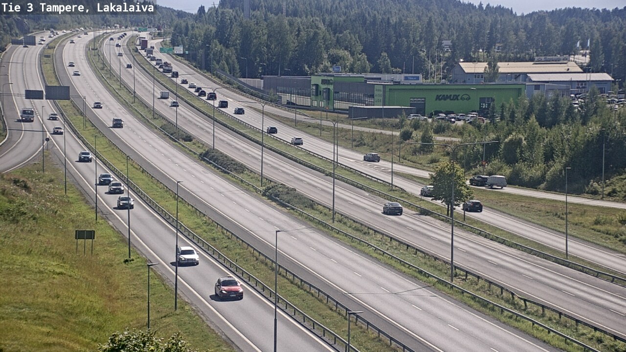 Kelikamerat Kuva Tie 3 Tampere, Lakalaiva, Tampere, Pirkanmaa