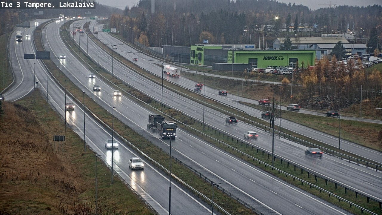 Kelikamerat Kuva Tie 3 Tampere, Lakalaiva, Tampere, Pirkanmaa