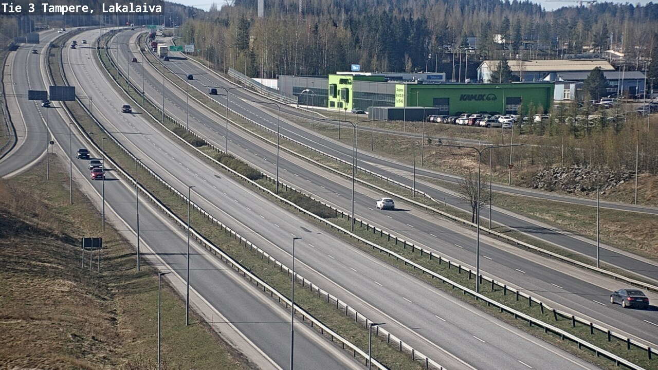 Kelikamerat Kuva Tie 3 Tampere, Lakalaiva, Tampere, Pirkanmaa