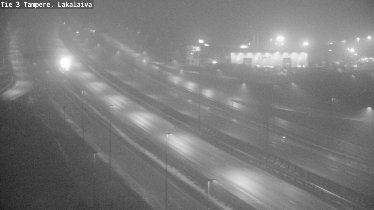 Weather Camera Image Väg 3 Tammerfors, Lakalaiva, Tampere, Pirkanmaa