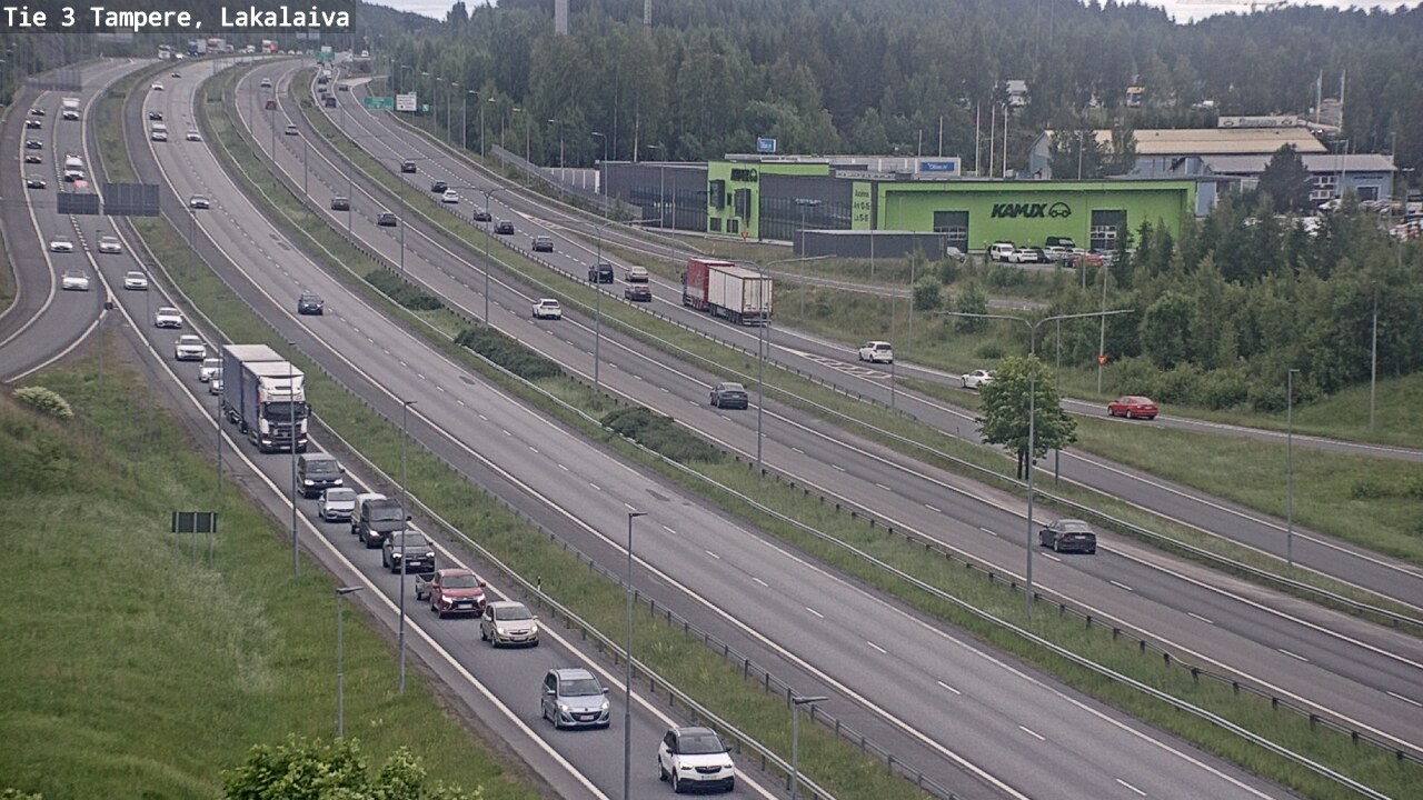 Weather Camera Image Road 3 Tampere, Lakalaiva, Tampere, Pirkanmaa