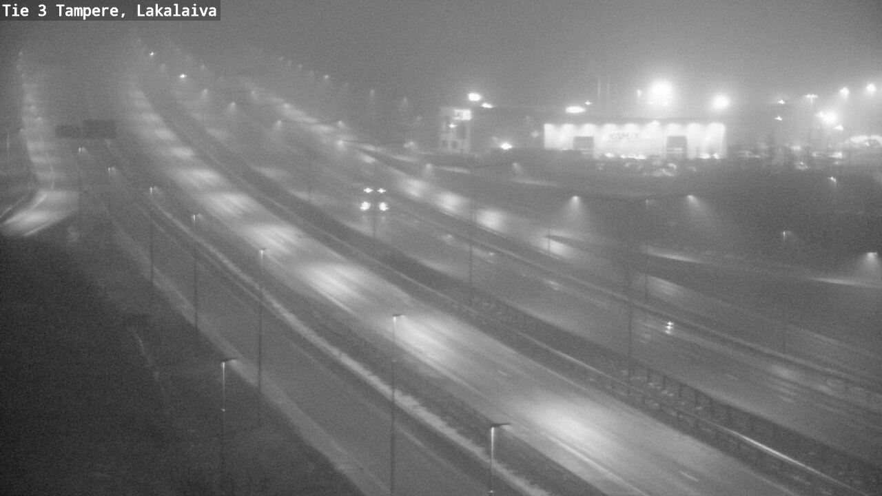 Weather Camera Image Väg 3 Tammerfors, Lakalaiva, Tampere, Pirkanmaa