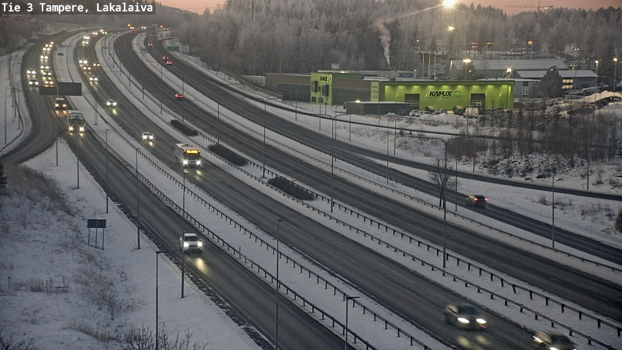 Kelikamerat Kuva Tie 3 Tampere, Lakalaiva, Tampere, Pirkanmaa