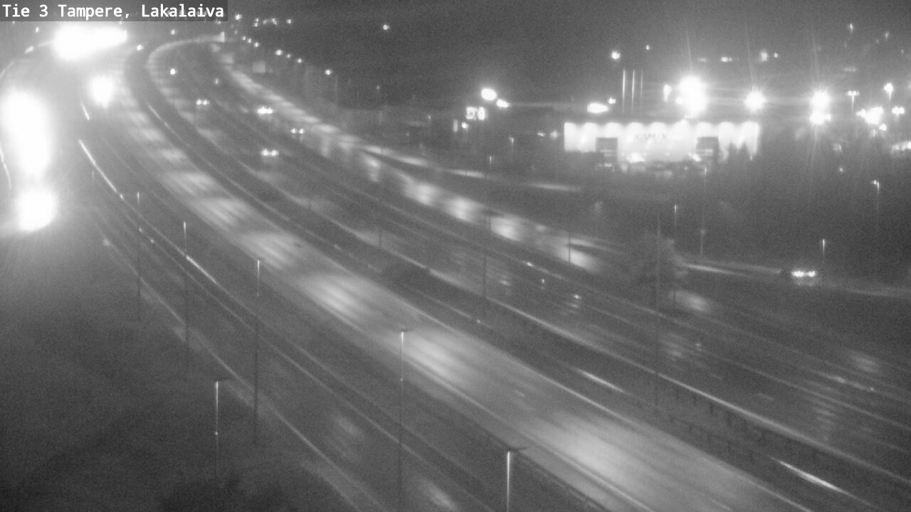 Weather Camera Image Road 3 Tampere, Lakalaiva, Tampere, Pirkanmaa
