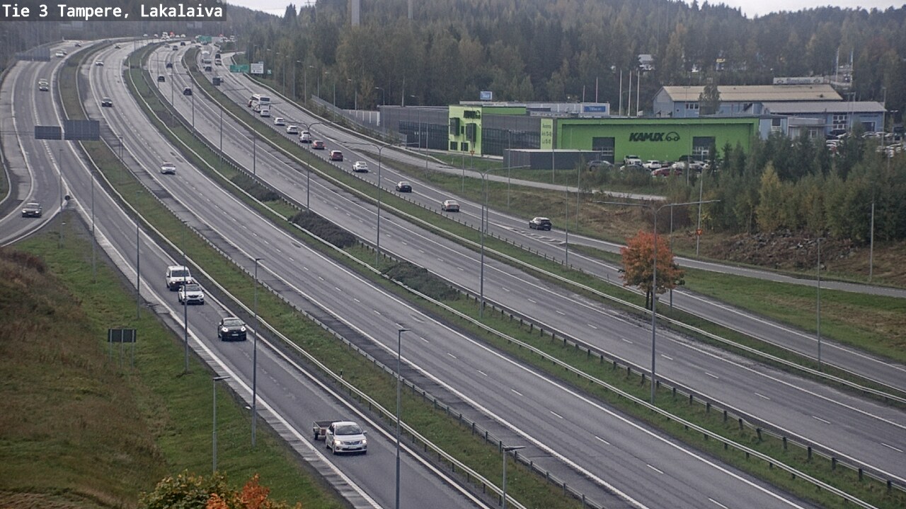 Weather Camera Image Road 3 Tampere, Lakalaiva, Tampere, Pirkanmaa