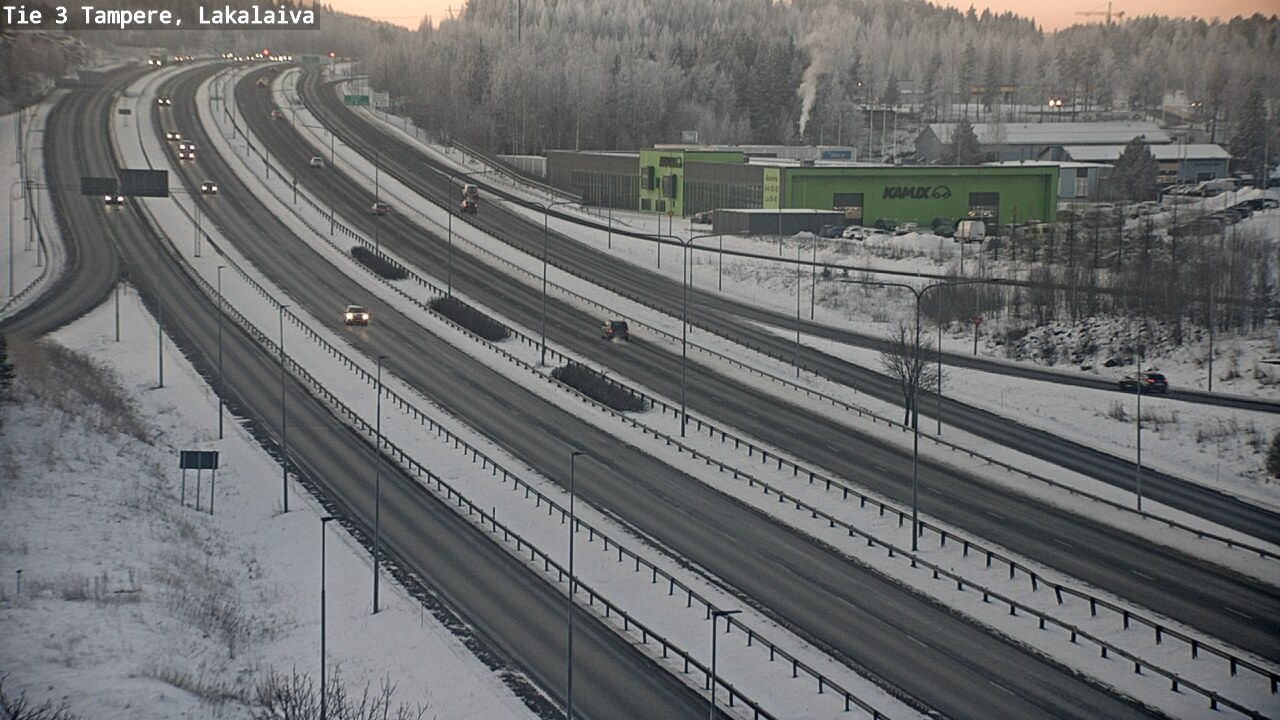 Kelikamerat Kuva Tie 3 Tampere, Lakalaiva, Tampere, Pirkanmaa