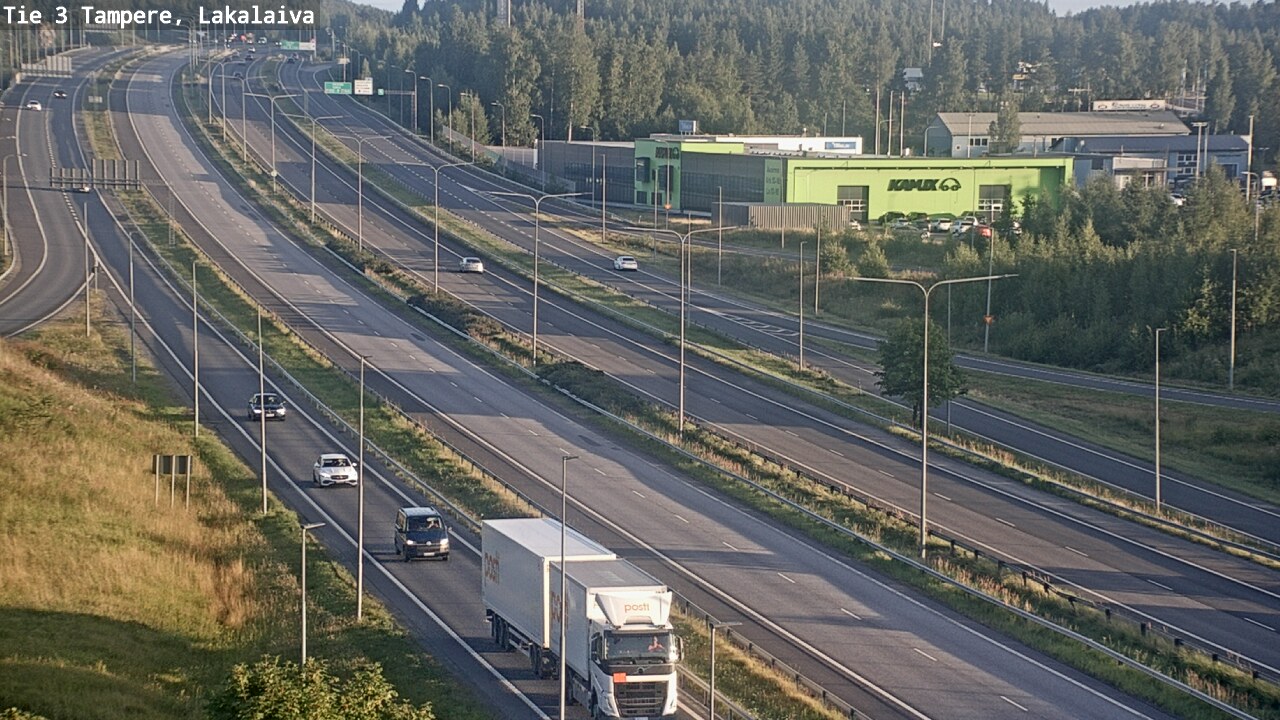 Kelikamerat Kuva Tie 3 Tampere, Lakalaiva, Tampere, Pirkanmaa