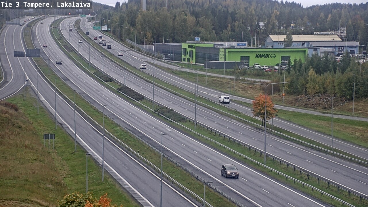 Weather Camera Image Road 3 Tampere, Lakalaiva, Tampere, Pirkanmaa