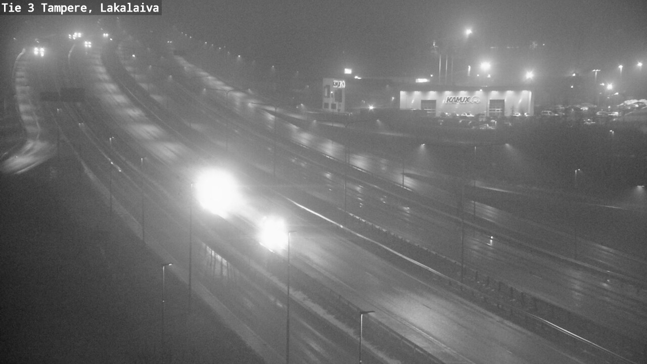 Weather Camera Image Väg 3 Tammerfors, Lakalaiva, Tampere, Pirkanmaa