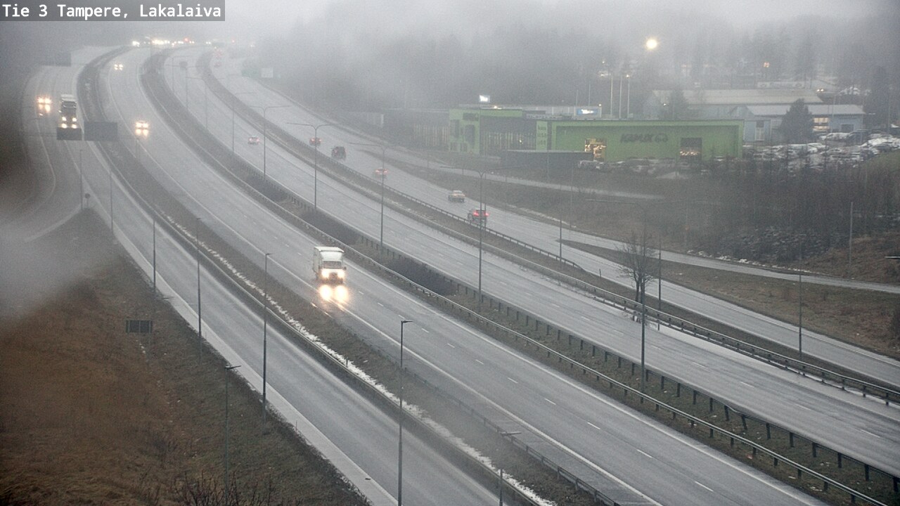 Weather Camera Image Road 3 Tampere, Lakalaiva, Tampere, Pirkanmaa