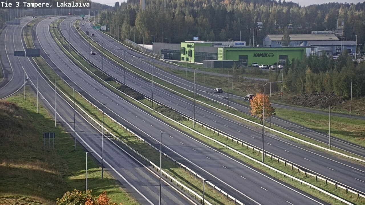 Weather Camera Image Road 3 Tampere, Lakalaiva, Tampere, Pirkanmaa
