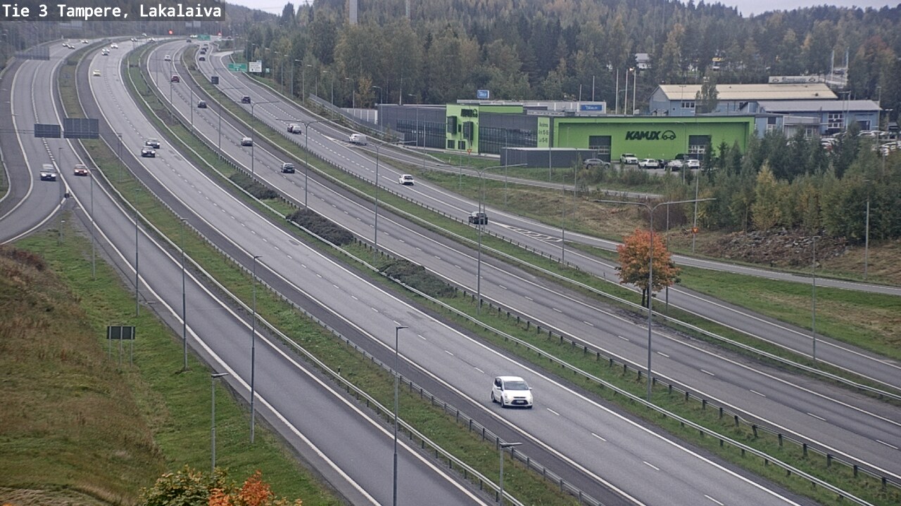 Weather Camera Image Road 3 Tampere, Lakalaiva, Tampere, Pirkanmaa