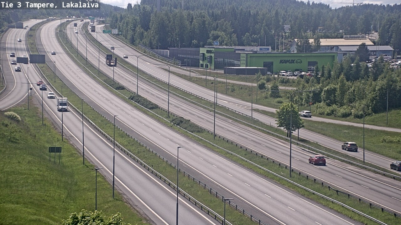 Kelikamerat Kuva Tie 3 Tampere, Lakalaiva, Tampere, Pirkanmaa