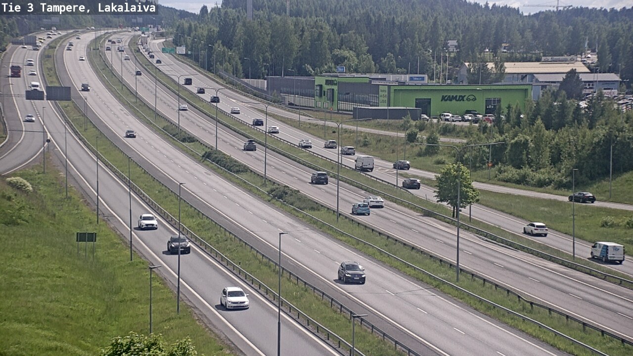 Kelikamerat Kuva Tie 3 Tampere, Lakalaiva, Tampere, Pirkanmaa