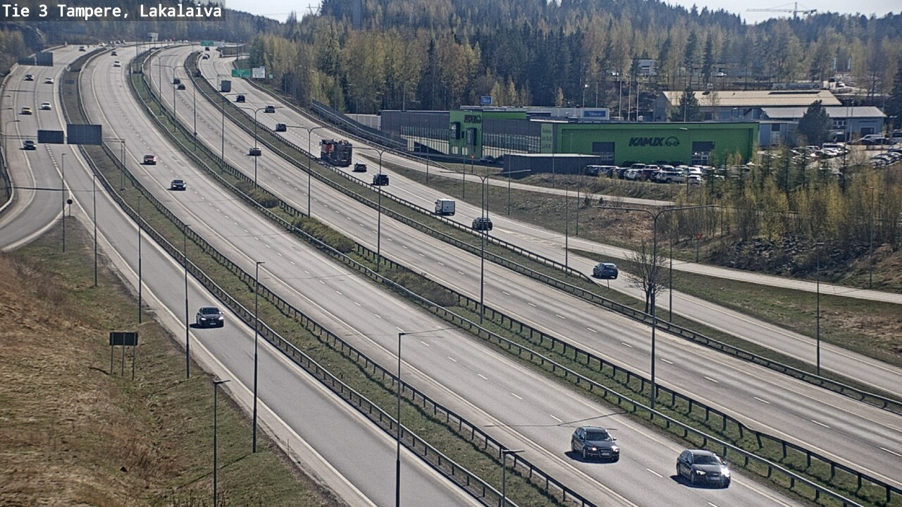 Kelikamerat Kuva Tie 3 Tampere, Lakalaiva, Tampere, Pirkanmaa