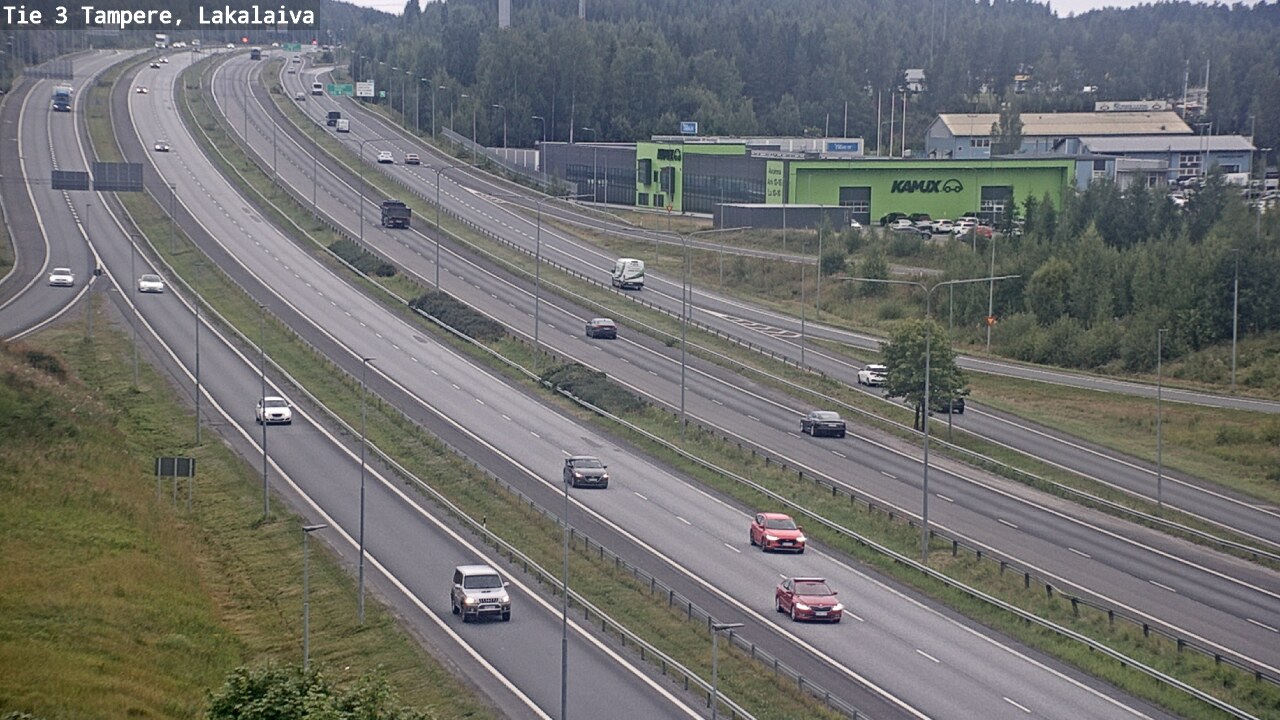 Kelikamerat Kuva Tie 3 Tampere, Lakalaiva, Tampere, Pirkanmaa