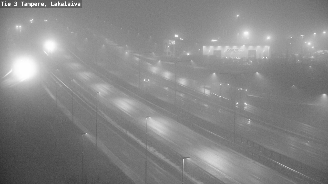 Weather Camera Image Väg 3 Tammerfors, Lakalaiva, Tampere, Pirkanmaa