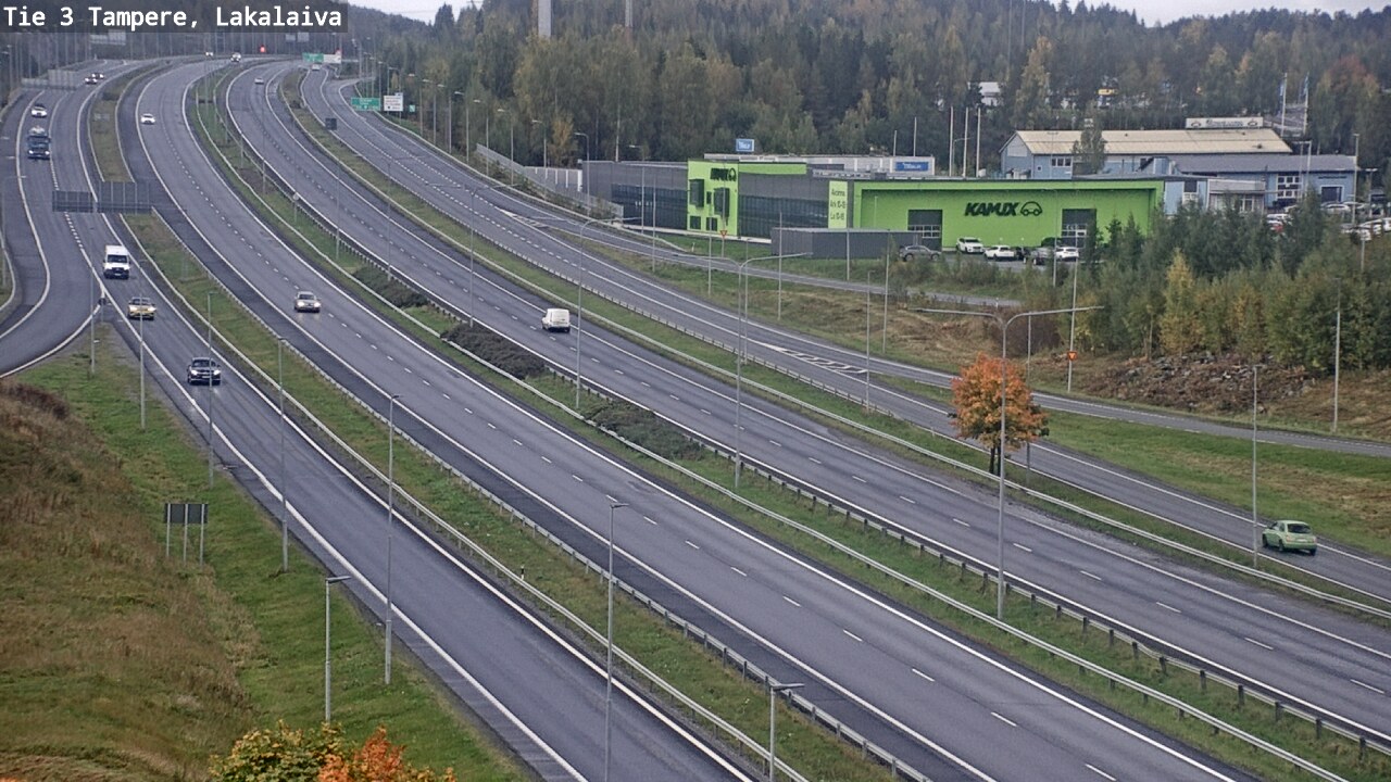 Weather Camera Image Road 3 Tampere, Lakalaiva, Tampere, Pirkanmaa