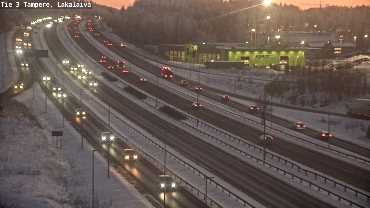 Kelikamerat Kuva Tie 3 Tampere, Lakalaiva, Tampere, Pirkanmaa