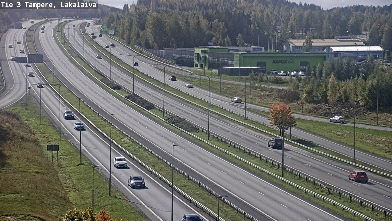 Kelikamerat Kuva Tie 3 Tampere, Lakalaiva, Tampere, Pirkanmaa