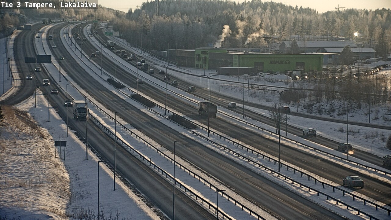 Kelikamerat Kuva Tie 3 Tampere, Lakalaiva, Tampere, Pirkanmaa