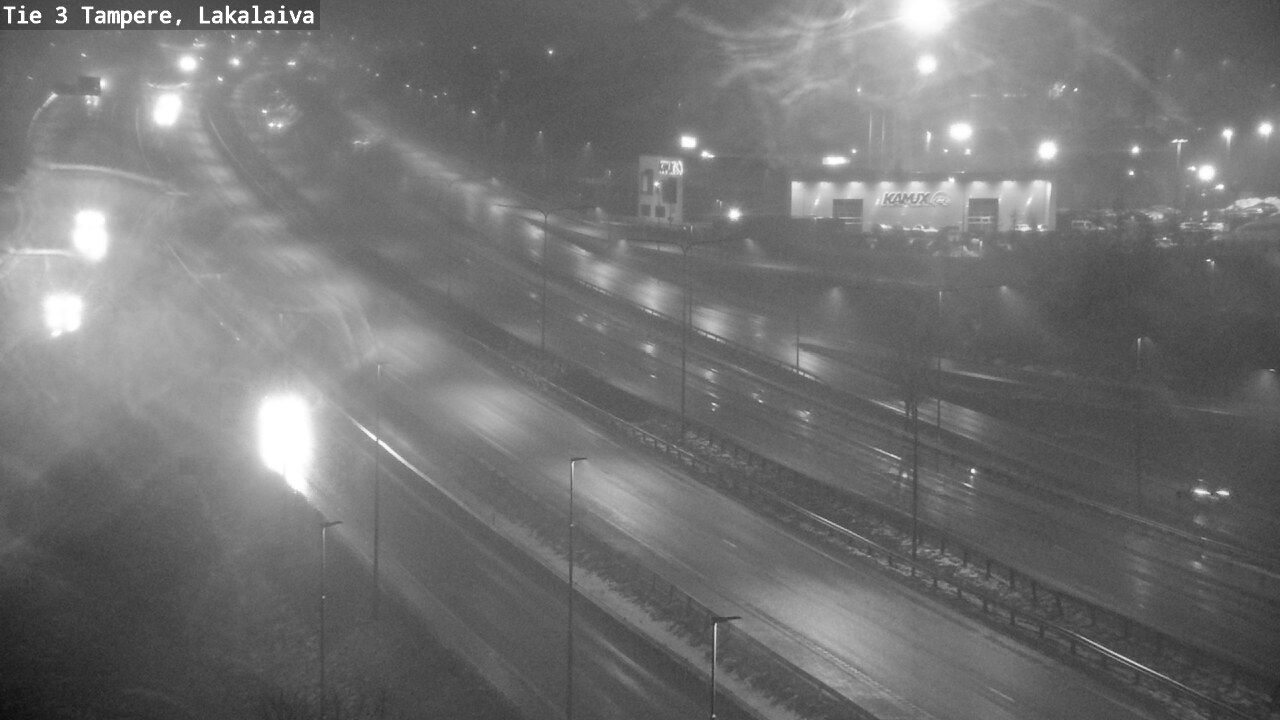 Weather Camera Image Väg 3 Tammerfors, Lakalaiva, Tampere, Pirkanmaa