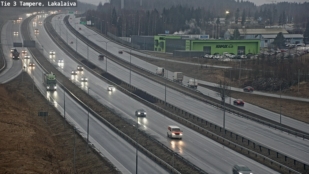 Kelikamerat Kuva Tie 3 Tampere, Lakalaiva, Tampere, Pirkanmaa