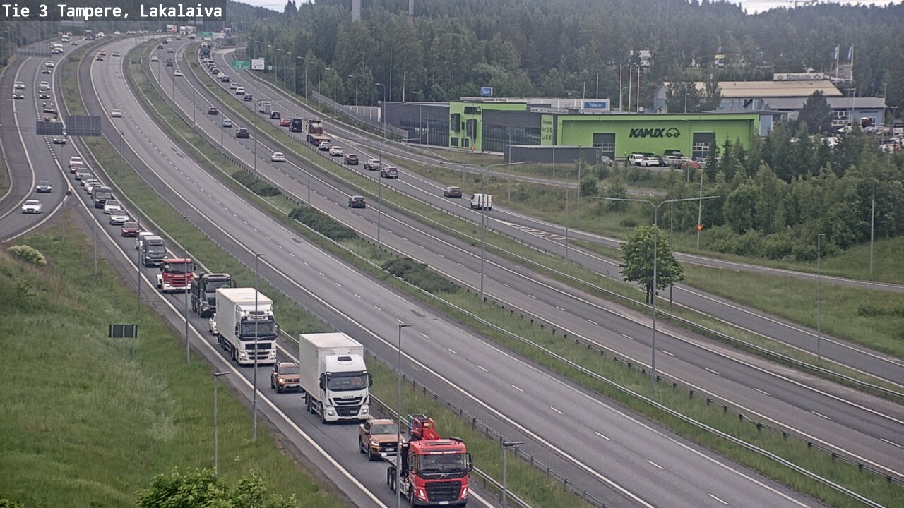 Weather Camera Image Road 3 Tampere, Lakalaiva, Tampere, Pirkanmaa