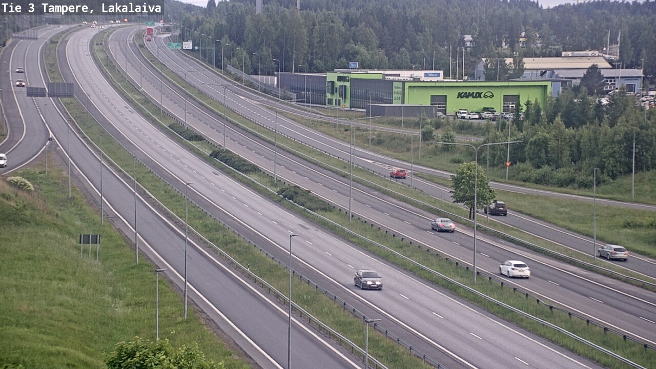 Kelikamerat Kuva Tie 3 Tampere, Lakalaiva, Tampere, Pirkanmaa