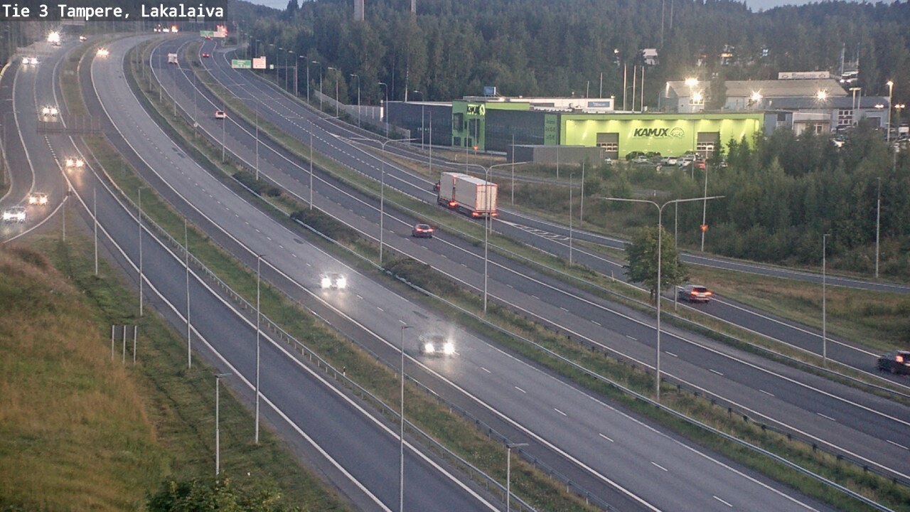 Kelikamerat Kuva Tie 3 Tampere, Lakalaiva, Tampere, Pirkanmaa