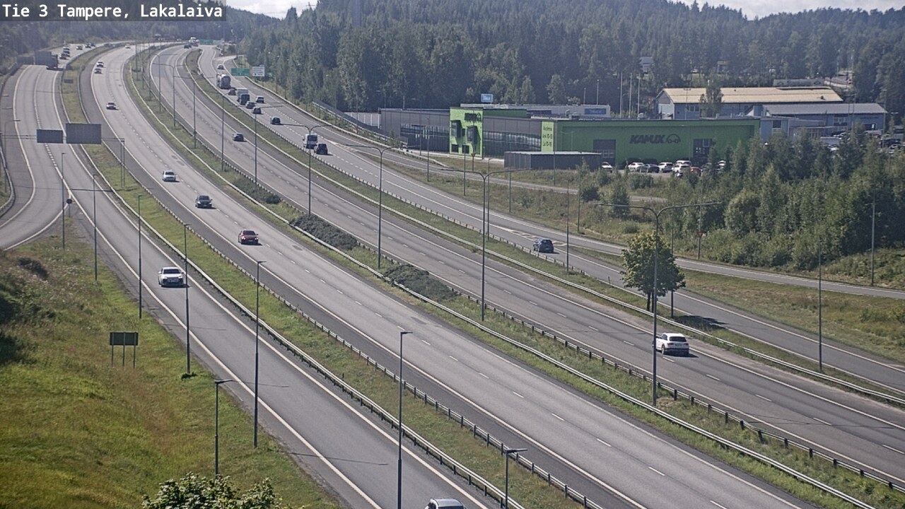 Kelikamerat Kuva Tie 3 Tampere, Lakalaiva, Tampere, Pirkanmaa