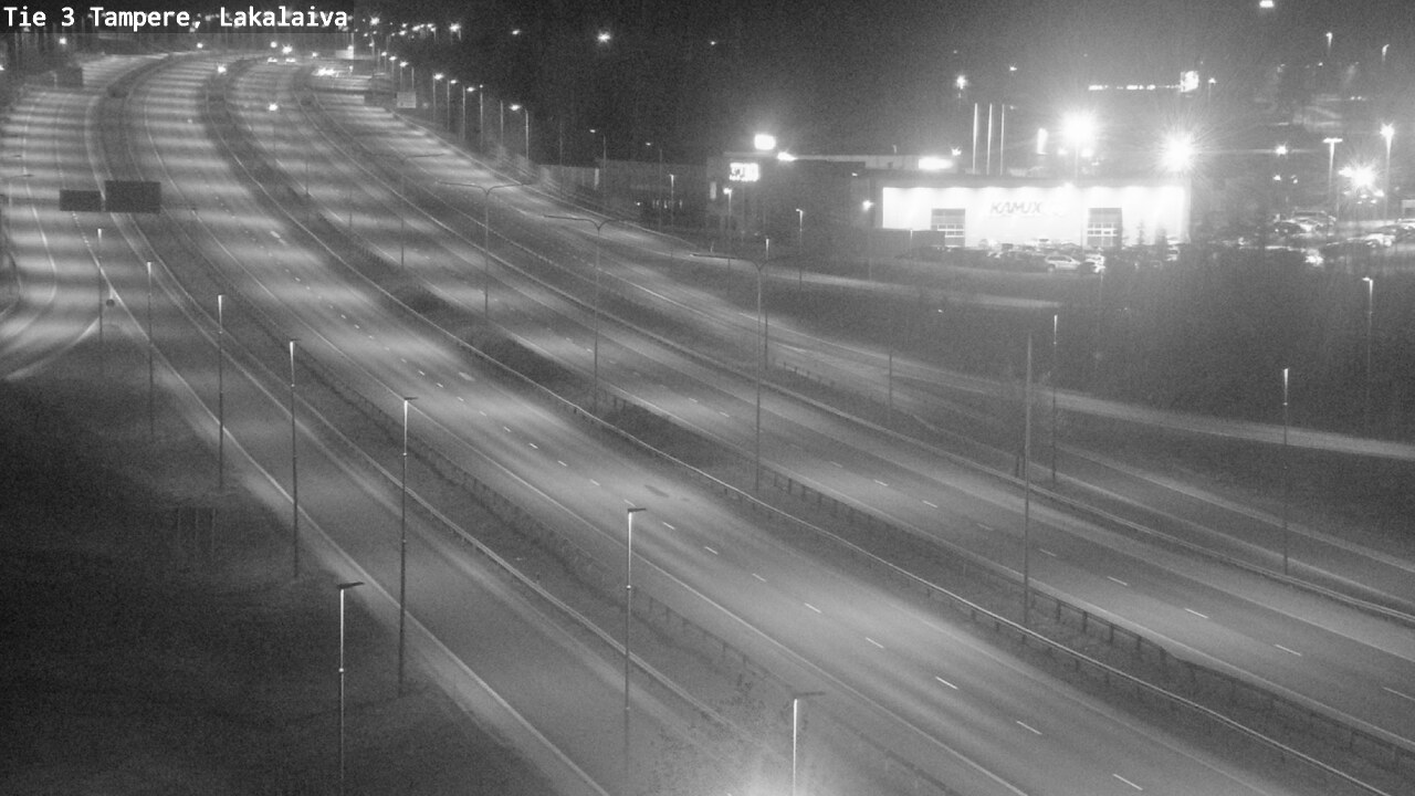 Weather Camera Image Road 3 Tampere, Lakalaiva, Tampere, Pirkanmaa