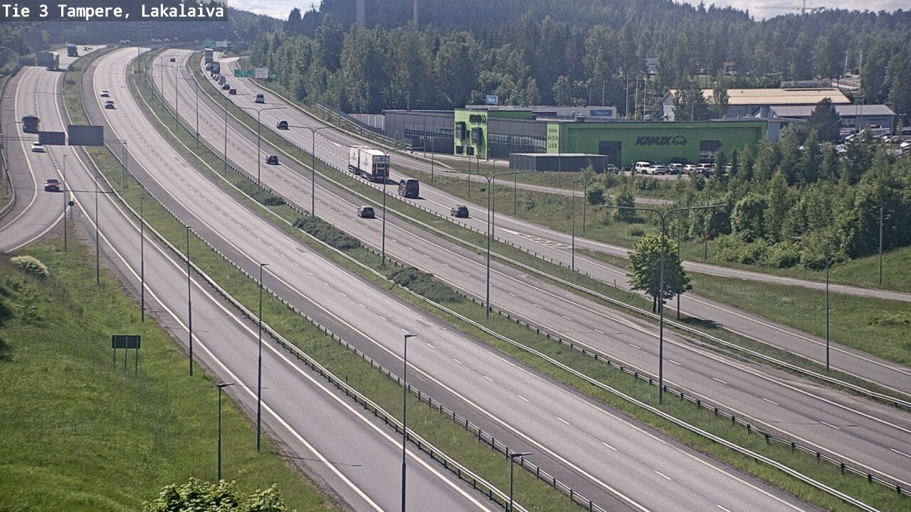 Kelikamerat Kuva Tie 3 Tampere, Lakalaiva, Tampere, Pirkanmaa