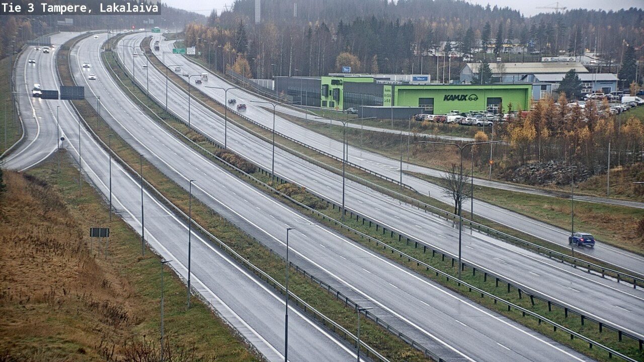 Kelikamerat Kuva Tie 3 Tampere, Lakalaiva, Tampere, Pirkanmaa