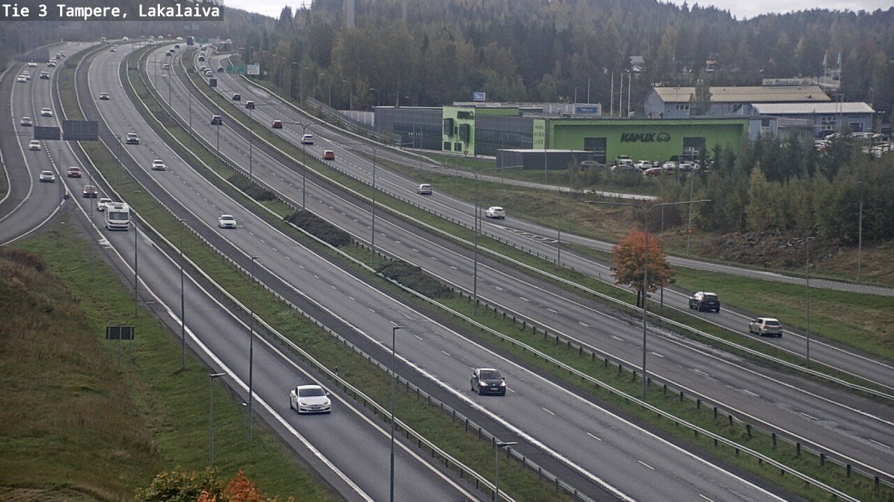 Weather Camera Image Road 3 Tampere, Lakalaiva, Tampere, Pirkanmaa
