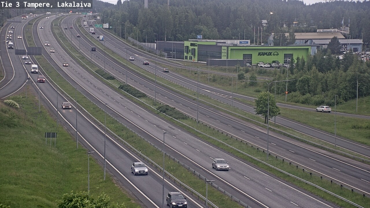 Kelikamerat Kuva Tie 3 Tampere, Lakalaiva, Tampere, Pirkanmaa
