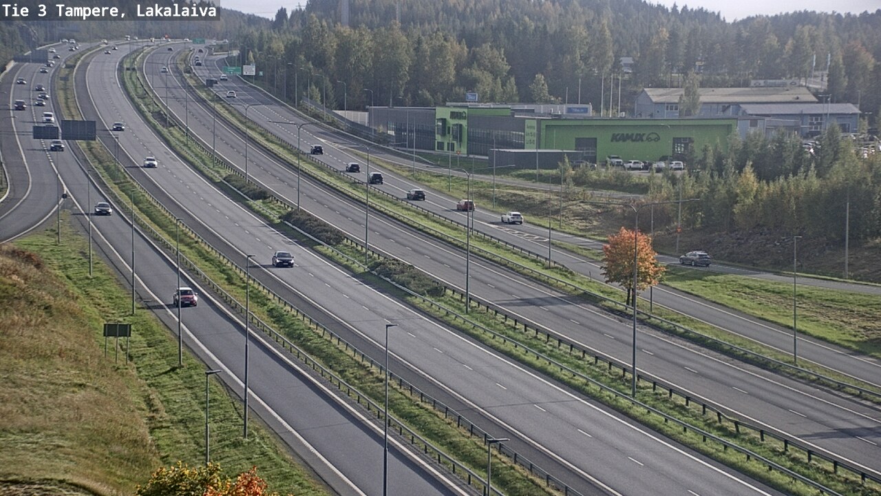 Weather Camera Image Road 3 Tampere, Lakalaiva, Tampere, Pirkanmaa