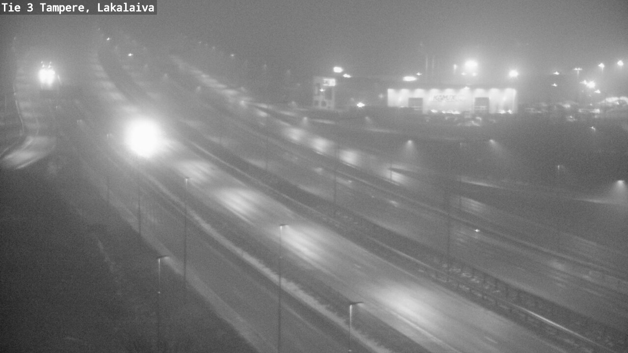 Weather Camera Image Väg 3 Tammerfors, Lakalaiva, Tampere, Pirkanmaa