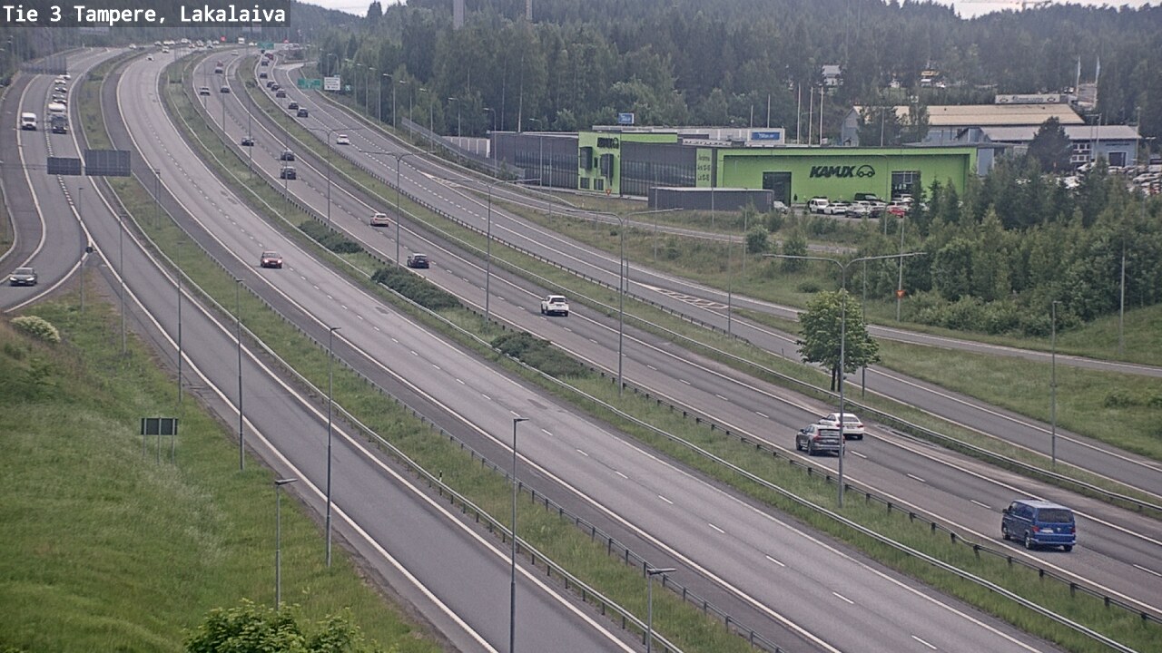 Kelikamerat Kuva Tie 3 Tampere, Lakalaiva, Tampere, Pirkanmaa
