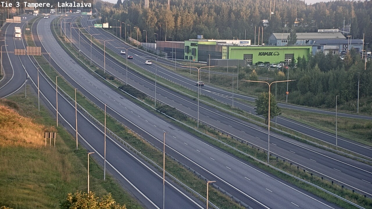 Kelikamerat Kuva Tie 3 Tampere, Lakalaiva, Tampere, Pirkanmaa